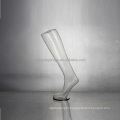 Top PC transparent leg plastic female leg mannequin plastic legs mannequins